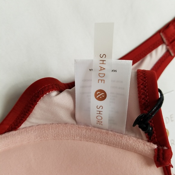 Shade & Shore Push Up Halter Bikini Top Size 36D - Picture 6 of 7